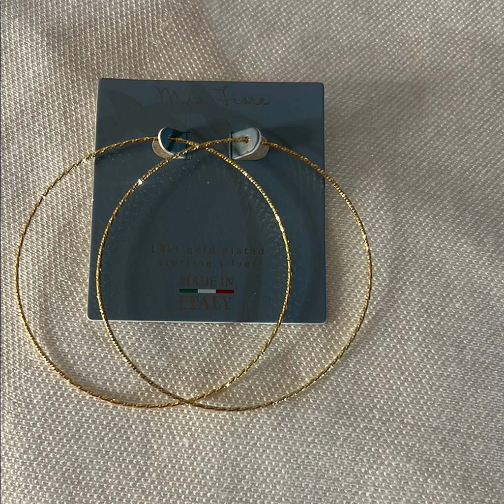Gold Hoop Earrings